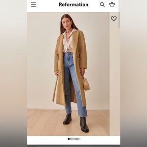 Reformation XL Downing Coat